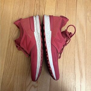 Red New Balance Sneakers